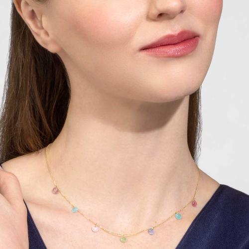 Gargantilla cristales oro Cristian Lay