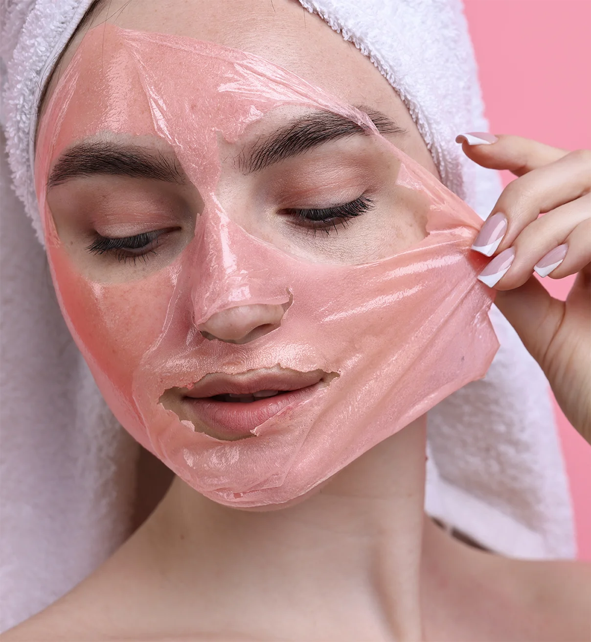 NeuroSense Mascarilla Facial en uso